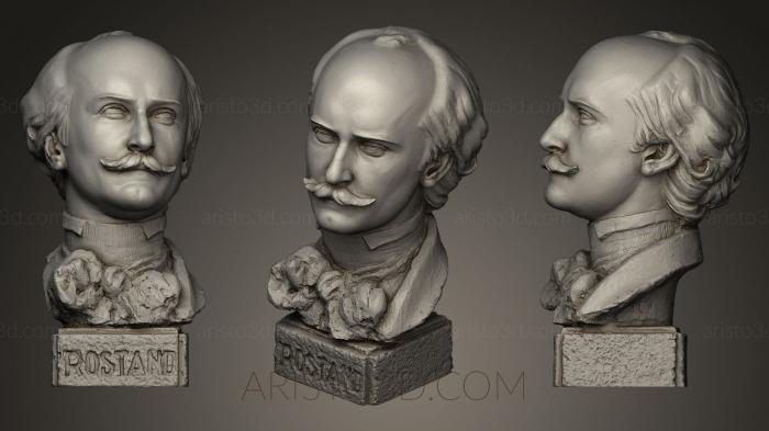 Busts and bas-reliefs of famous people (BUSTC_0164) 3D model for CNC machine